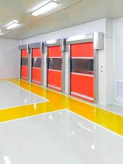 PVC快卷門的柔性卷簾設計優勢