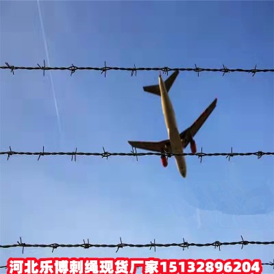 安平鍍鋅刺繩廠家江蘇防爬刺網刺繩高郵圍墻刺網