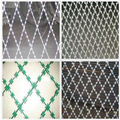 南京鍍鋅刀片刺繩廠家5公斤防盜網樂博供應