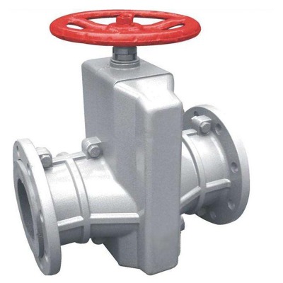 進口耐磨膠管閥