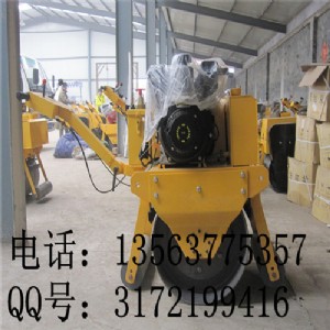 常年出售低價小型單輪震動碾 手扶式小型壓土機圖片