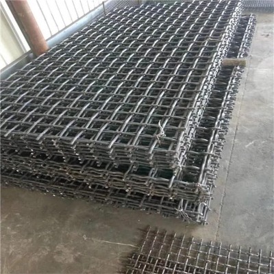 河北盤條編織篩網廠家供應佛山包邊軋花網深圳煤礦重型錳鋼篩網