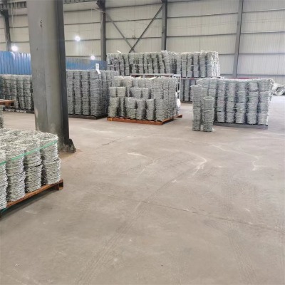 河北正反擰刺繩廠家臺灣熱鍍鋅有刺鐵絲網臺北熱鍍鋅鐵蒺藜