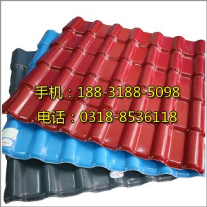 平改坡用合成樹脂瓦有哪些好處?