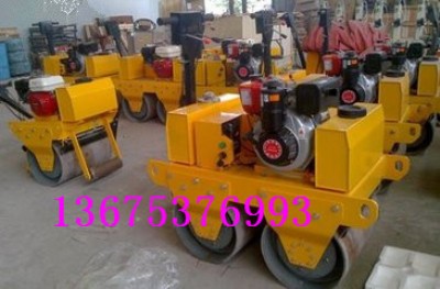 全液壓手扶式壓路機生產800a型全液壓手扶式雙輪壓路機低價銷