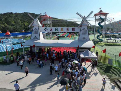 安陽無動力兒童樂園加盟選景灃文旅-景灃游樂設施廠家