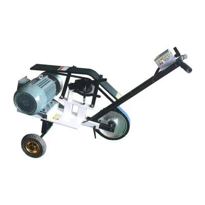 手推式砂帶機 鋼板焊縫平磨機 ;2100*100砂帶機