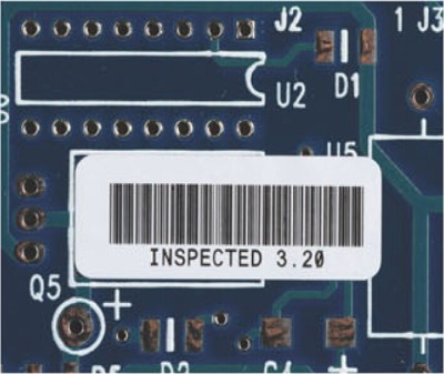 貝迪B-473 防靜電材料標簽