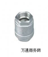 不銹鋼止回閥,H12W絲口立式止回閥