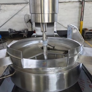 月餅餡料炒鍋 豆沙餡蓮蓉炒制設備 大型肉松攪拌鍋